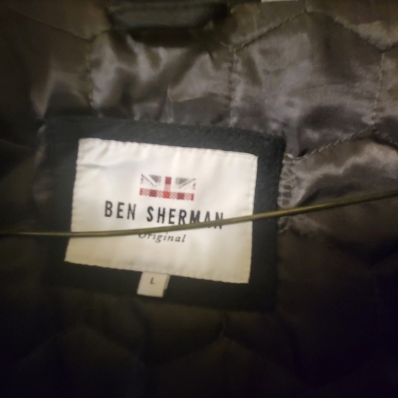 Ben Sherman men's winter jacket with hood size large - Picture 5 of 5